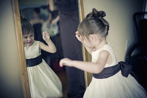 dance in front of the mirror