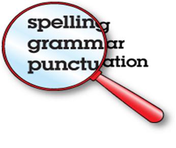 spelling and grammar