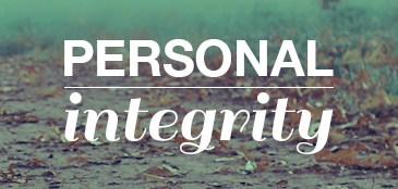 personal integrity