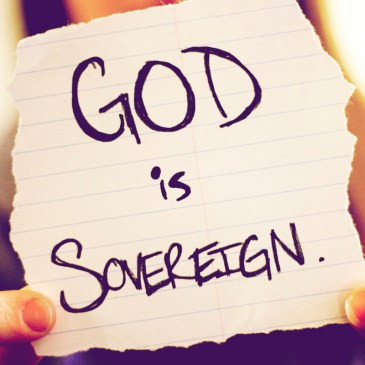 God is sovereign