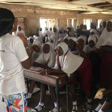 Ogbomoso, Oyo. School outreach