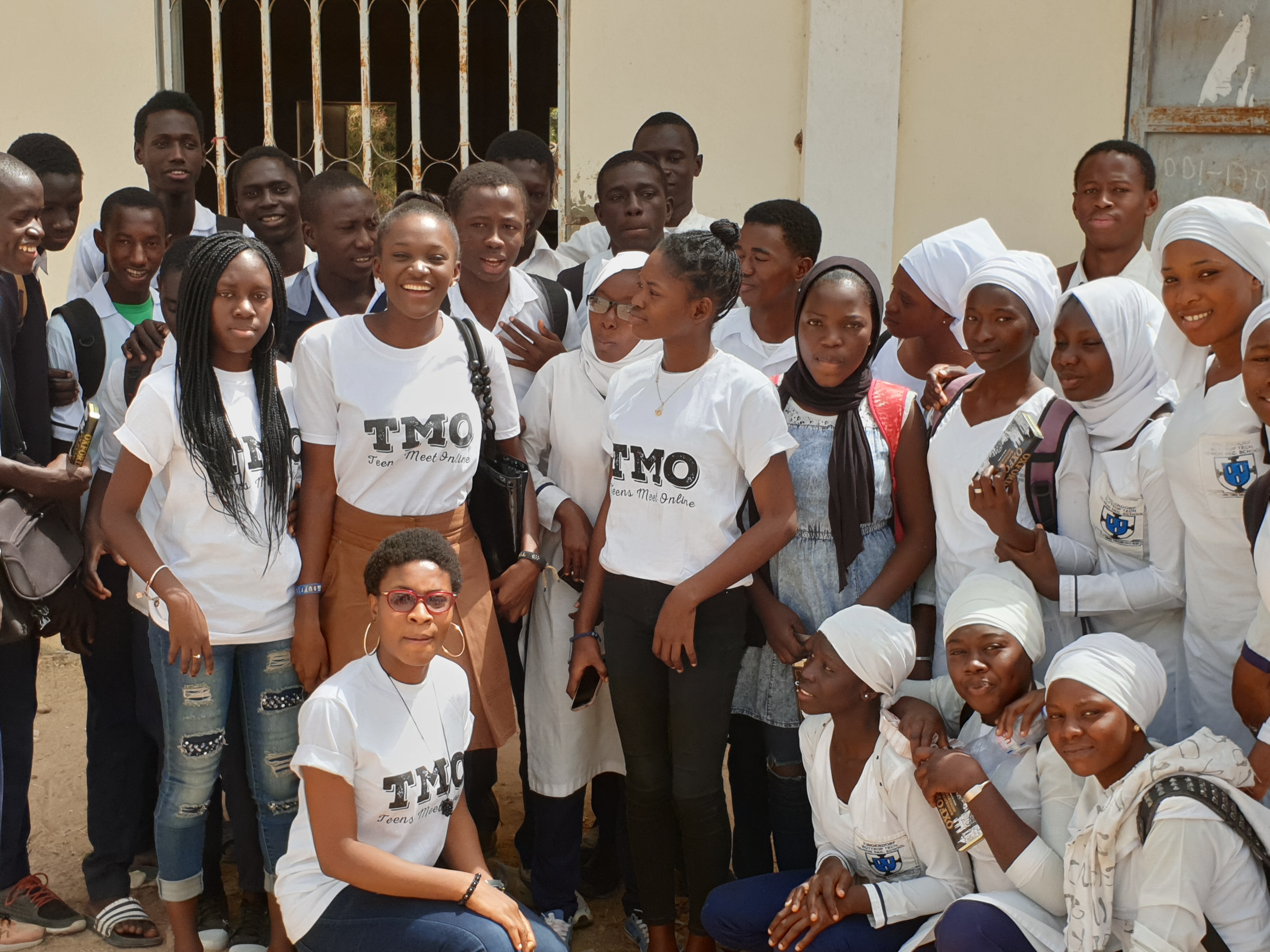 TMO School outreach The Gambia, Bottrop School