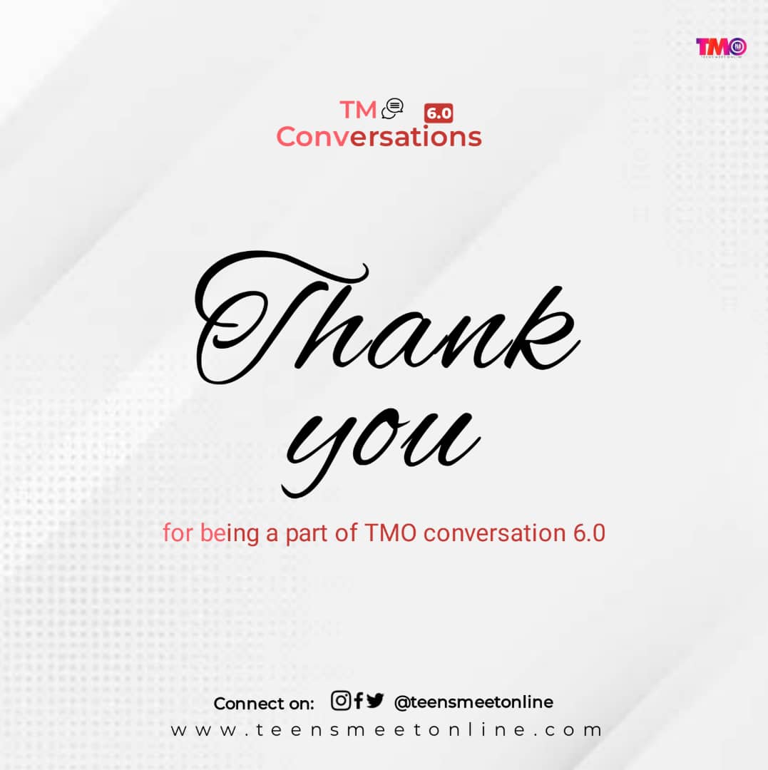 TMO Conversations; TMOC 6.0 Thank You